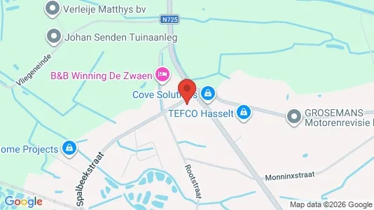 Kontorlokaler til leje i Hasselt - Foto fra Google Street View