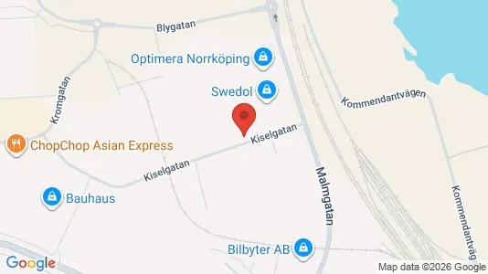 Lokaler til leje i Norrköping - Foto fra Google Street View