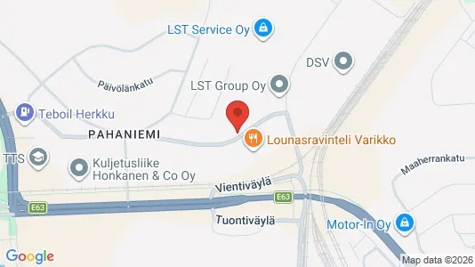 Werkstätte zur Miete i Turku – Foto von Google Street View