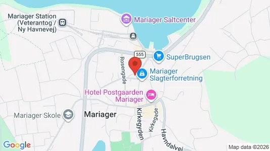 Lokaler til salgs i Mariager – Bilde fra Google Street View
