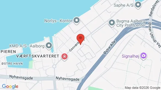 Büros zur Miete i Aalborg – Foto von Google Street View