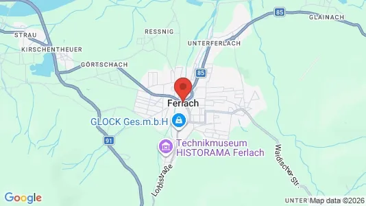 Kontorer til leie i Ferlach – Bilde fra Google Street View