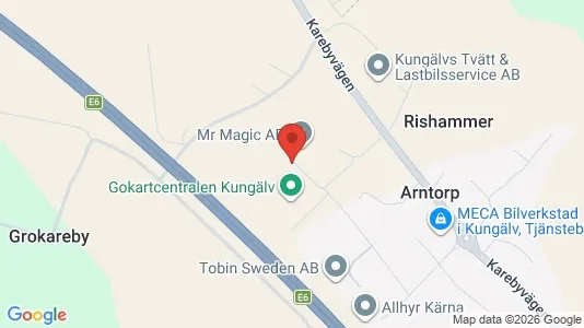 Varastot Vuokrattavana i Kungälv - Kuva Google Street Viewstä