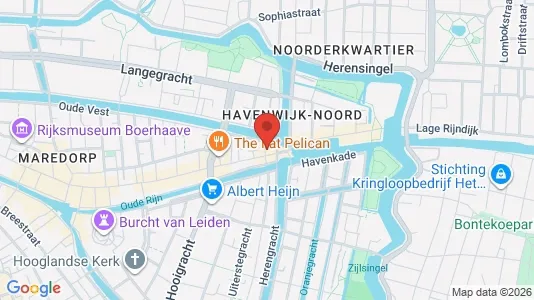 Commercial properties for sale i Leiden - kort over placeringen