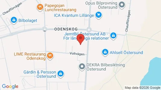 Lokaler til leje i Östersund - Foto fra Google Street View