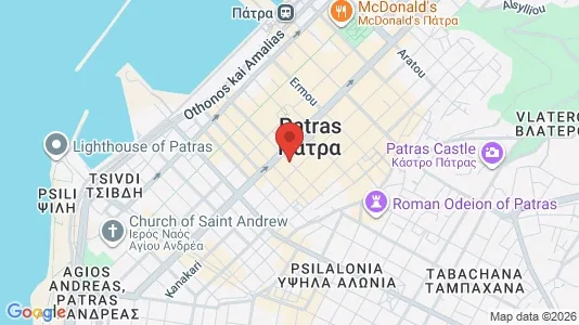 Varastot Vuokrattavana i Patras - Kuva Google Street Viewstä