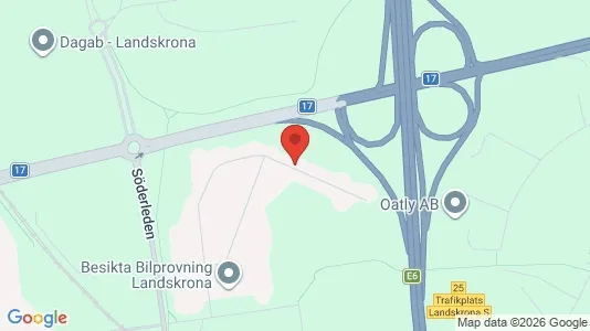 Gewerbeflächen zur Miete i Landskrona – Foto von Google Street View