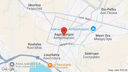 Lokaler til leje i Aspropyrgos - Foto fra Google Street View