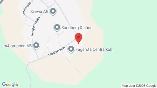 Liikekiinteistöt Vuokrattavana i Fagersta - Kuva Google Street Viewstä