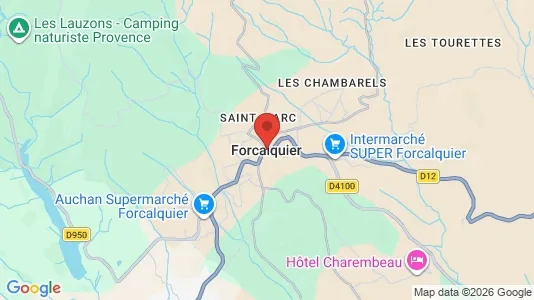 Lokaler til leje i Forcalquier - Foto fra Google Street View