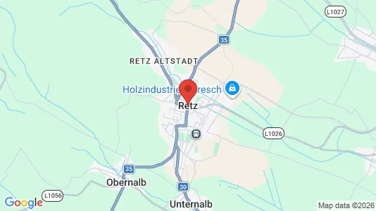 Werkstätte zur Miete i Retz – Foto von Google Street View