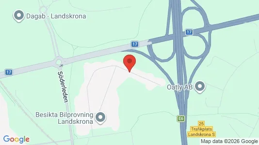Gewerbeflächen zur Miete i Landskrona – Foto von Google Street View