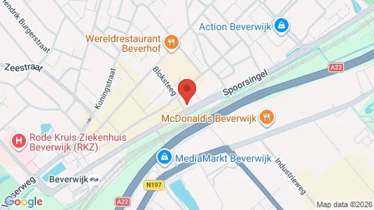 Kontorslokaler för uthyrning i Beverwijk – Foto från Google Street View