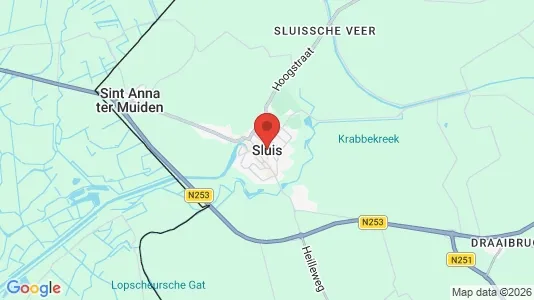 Kaupat Vuokrattavana i Sluis - Kuva Google Street Viewstä