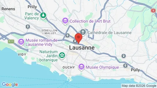 Lokaler til leie i Lausanne – Bilde fra Google Street View