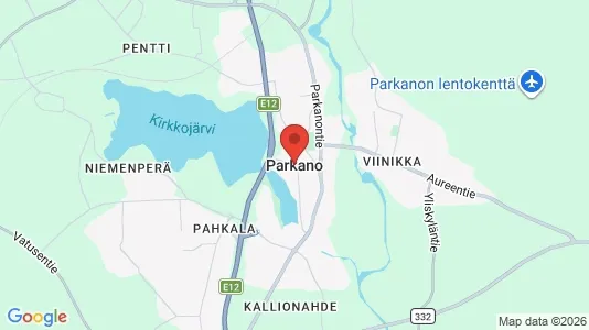 Kaupat Vuokrattavana i Parkano - Kuva Google Street Viewstä