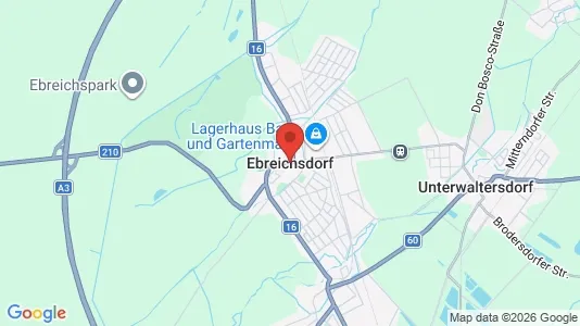 Büros zur Miete i Ebreichsdorf – Foto von Google Street View