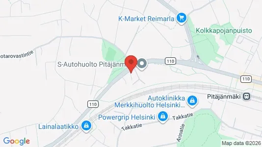 Commercial properties for rent i Helsinki Läntinen - kort over placeringen