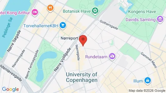 Büros zur Miete i Kopenhagen K - kort over placeringen