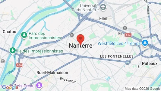 Lokaler til leje i Nanterre - Foto fra Google Street View