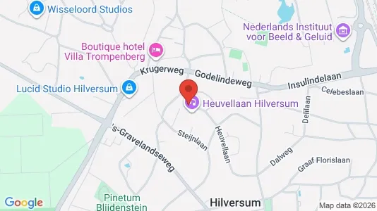 Kontorlokaler til leje i Hilversum - kort over placeringen