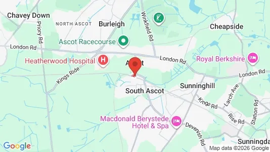 Büros zur Miete i Ascot - Berkshire – Foto von Google Street View