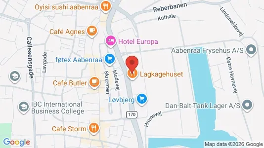 Office spaces for sale i Aabenraa - kort over placeringen