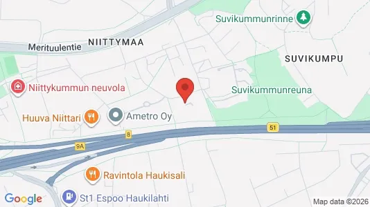 Liikekiinteistöt Vuokrattavana i Espoo - Kuva Google Street Viewstä