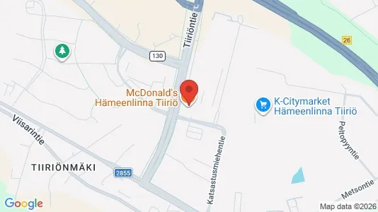 Lokaler til leje i Hämeenlinna - kort over placeringen