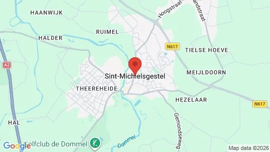 Butikslokaler för uthyrning i Sint-Michielsgestel – Foto från Google Street View