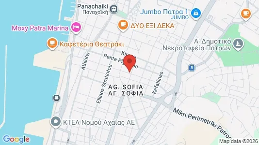 Kantorruimte te huur i Patras - Foto uit Google Street View