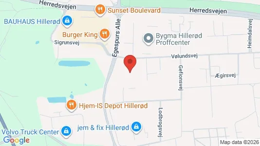 Commercial properties for rent i Hillerød - Photo from Google Street View