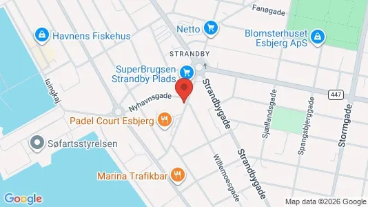 Clinics Vuokrattavana i Esbjerg - Kuva Google Street Viewstä