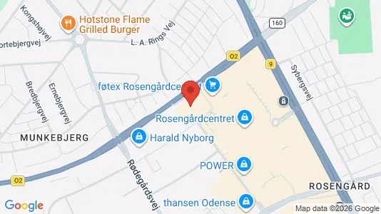 Kontorlokaler til leje i Odense M - Foto fra Google Street View