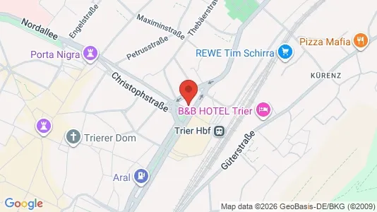 Bedrijfsruimtes te huur i Trier - Foto uit Google Street View