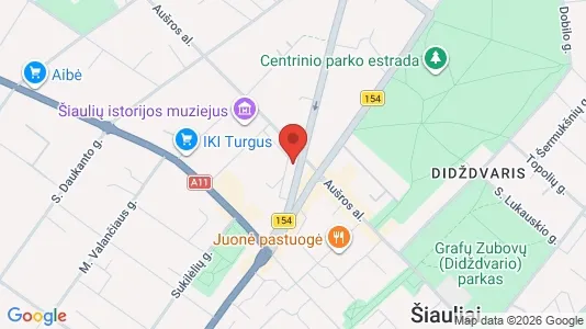 Büros zur Miete i Šiaulių m. sav. - kort over placeringen