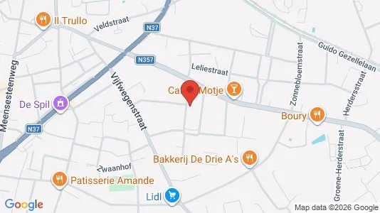 Büros zur Miete i Roeselare – Foto von Google Street View