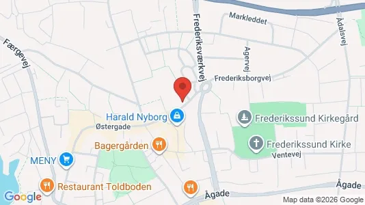 Lokaler til leje i Frederikssund - Foto fra Google Street View