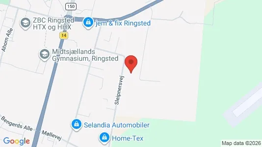 Varastot Vuokrattavana i Ringsted - Kuva Google Street Viewstä