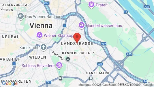 Büros zur Miete i Wien Landstraße – Foto von Google Street View