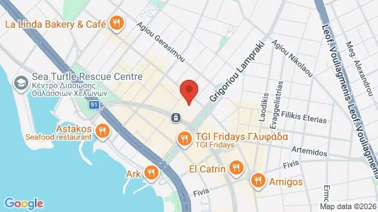 Kantorruimte te huur i Glyfada - Foto uit Google Street View