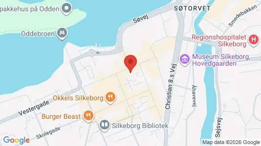 Kantorruimte te huur i Silkeborg - Foto uit Google Street View