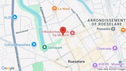 Büros zur Miete i Roeselare – Foto von Google Street View