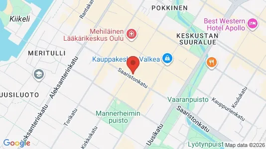 Företagslokaler för uthyrning i Uleåborg – Foto från Google Street View