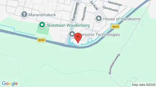 Toimistotilat Vuokrattavana i Woudenberg - Kuva Google Street Viewstä