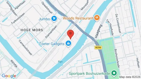 Kantorruimte te huur i Leiden - Foto uit Google Street View