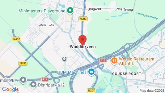 Winkels te koop i Waddinxveen - Foto uit Google Street View