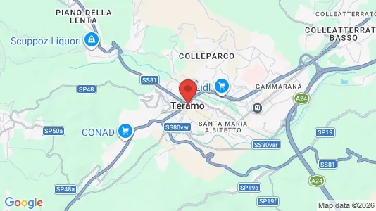 Commercial properties for sale i Teramo - Photo from Google Street View