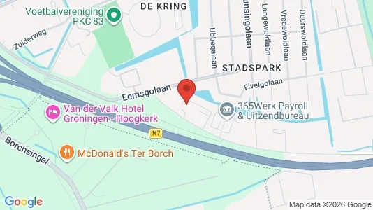 Kontorer til leie i Groningen – Bilde fra Google Street View