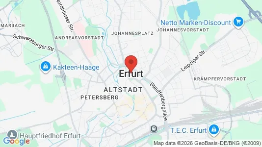 Shops for rent i Erfurt - Photo from Google Street View